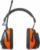 PROTEAR Dijital AM FM Radyo Kulaklıklar, 25dB Kulak Koruma - Turuncu thumbnail 2