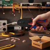 WORKPRO WP292001 RJ45/RJ11/RJ12/RJ22 Profesyonel Konnektör Sıkma Pensesi thumbnail 5