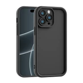 iPhone 13 PRO Uyumlu Kamera Çıkıntılı Mat Silikon Telefon Kılıfı thumbnail 1