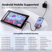 XP-Pen Artist 10 2.Gen, Bilgisayar Grafik Çizim Tableti - 10 Inc - Pembe thumbnail 2