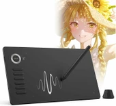 VEIKK A15 10x6 Inc Çizim Tableti, 12 Kısayol Tuşlu - Gri thumbnail 1