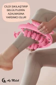Masaj Aleti (18 Tekerlekli) Ayak Bacak Kol Boyun Selülit Karşıtı Manuel Masaj Silindiri thumbnail 3