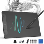 VEIKK VK1060PRO V2 Grafik Çizim Kalemli Tableti, 10x6 Inc thumbnail 1