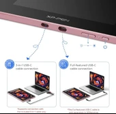 XP-Pen Artist16 Bilgisayar Grafik Tableti 15.4 Inc - Pembe thumbnail 2