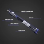 Wagner Stern Ultrasonik Beyazlatma 8 Fırça Başlıklı Diş Fırçası - Mavi thumbnail 2