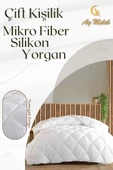 Çift Kişilik Yorgan Silikon Micro Fiber Yumuşak Terletmez Yorgan thumbnail 2