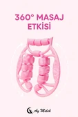Masaj Aleti (18 Tekerlekli) Ayak Bacak Kol Boyun Selülit Karşıtı Manuel Masaj Silindiri thumbnail 6