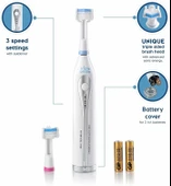 Triple Bristle GO - Üç Taraflı Sonic Diş Fırçası - Yumuşak Naylon Kıllar - 2 Adet thumbnail 3