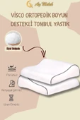 Ortopedik Yastık Visco Lüks Boyun Düzleşmesi Destekli Yastık thumbnail 2