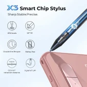 XP-Pen Deco MW Bluetooth Kablosuz Grafik Çizim Tableti 8x5 - Pembe thumbnail 3