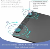 VEIKK VK1060PRO V2 Grafik Çizim Kalemli Tableti, 10x6 Inc thumbnail 2