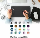 VEIKK A15 Pro Grafik Çizim Kalemli Tablet: Geniş Aktif Alan thumbnail 2