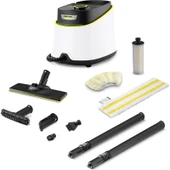 Karcher SC 3 Deluxe EasyFix 1900W Buharlı Temizlik Makinesi – Zemin Nozulu, Mikrofiber Bez ve Kireç Önleyici Kartuş ile Çok Amaçlı Ev ve Zemin Temizliği thumbnail 1