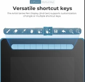 XP-Pen Artist16 Bilgisayar Grafik Tableti 15.4 Inc - Mavi thumbnail 4