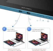 XP-Pen Artist16 Bilgisayar Grafik Tableti 15.4 Inc - Mavi thumbnail 2