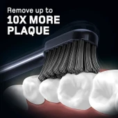 Wagner Stern Ultrasonik Beyazlatma 8 Fırça Başlıklı Diş Fırçası - Siyah thumbnail 3