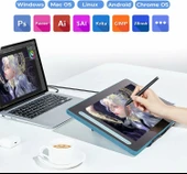 XP-Pen Artist16 Bilgisayar Grafik Tableti 15.4 Inc - Mavi thumbnail 3