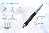 XP-Pen Deco Pro Small Bluetooth Kablosuz Grafik Tableti thumbnail 3