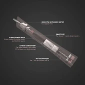 Wagner Stern Ultrasonik Beyazlatma 8 Fırça Başlıklı Diş Fırçası - Pembe thumbnail 2