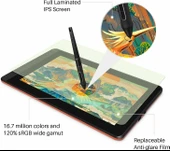 HUION KAMVAS 12 Tam Lamine Ekranlı USB-C Bağlantılı Grafik Tablet thumbnail 2