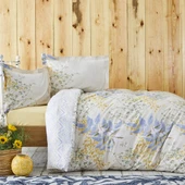 Karaca Home Clarinda Hardal %100 Pamuk Çift Kişilik Lastik Çarşaflı Nevresim Takımı thumbnail 2