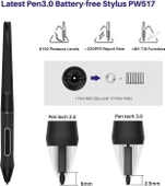 HUION KAMVAS 16 Grafik Çizim Tableti 15 Inc Ekranlı thumbnail 3