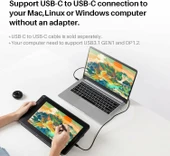 HUION KAMVAS 12 Tam Lamine Ekranlı USB-C Bağlantılı Grafik Tablet thumbnail 3