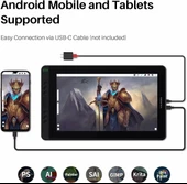 HUION KAMVAS 13 - 13.3 Inc Tam Lamine Grafik Çizim Tableti thumbnail 4