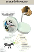 Eşek Sütü Özlü Süngerli Doğal Güzellik Sabunu Cilt Kırışıklık Önleyici Etkili thumbnail 3