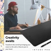 Wacom Intuos Pro Büyük Bluetooth Grafik Çizim Tableti thumbnail 2