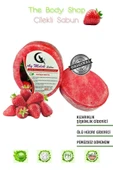 Çilek Özlü Süngerli Doğal Güzellik Sabunu Cilt Kırışıklık Önleyici Etkili thumbnail 3