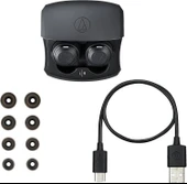 Audio-Technica ATH-CKS50TW Kablosuz Kulak İçi Kulaklık, Siyah thumbnail 4