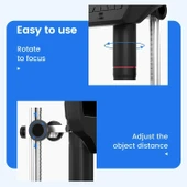 Andonstar AD409 10.1 Inc LCD Ekranlı HDMI Dijital Mikroskop thumbnail 4