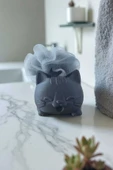 PAMUK'S DESİGN Dekoratif Kedi Figürlü Sabunluk & Süngerlik Şık ve Sevimli Banyo, Mutfak Aksesuarı Çok Amaçlı thumbnail 4