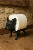 PAMUK'S DESİGN Dekoratif Tuvalet Kağıdı Pratik Ev Dekorasyon Buldog Tuvalet Tasarım thumbnail 3