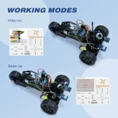 FREENOVE Üç Tekerlekli Akıllı Araç Kiti - Raspberry Pi İçin thumbnail 3