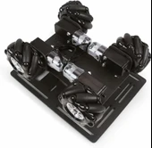 LewanSoul Mecanum Şasi Araç Kiti - Alüminyum Alaşımlı Çerçeve thumbnail 3