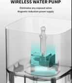 PETKIT Kablosuz Köpek Kedi Pompalı Su Çeşmesi - Gri thumbnail 3