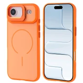 Apple iPhone 17 Air Kılıf M-safe Şarj Özellikli Kamera Standlı Notron Kapak thumbnail 4