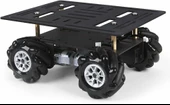 LewanSoul Mecanum Şasi Araç Kiti - Alüminyum Alaşımlı Çerçeve thumbnail 1
