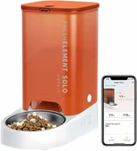 PETKIT Otomatik WiFi, Uzaktan Kedi Besleme ve İzleme - Turuncu thumbnail 1