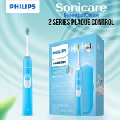 Philips Sonicare Elektrikli Diş Fırçası EssentialClean - Mavi thumbnail 2