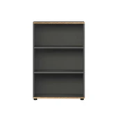 Rio 3 Raflı Kitaplık - Antrasit/Kontra 72x109x34 cm thumbnail 5