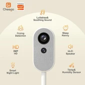 Cheego Akıllı Bebek Monitörü ve Klipsli Montaj-HD Kamera ve Ses thumbnail 2