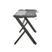 Ryze Extreme Karbon Fiber RGB Oyuncu Masası - Siyah 120x60x76 cm thumbnail 3