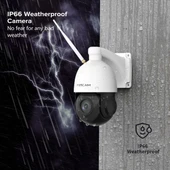 Foscam SD2X 1080P HD Dış Mekan PTZ Güvenlik Kamerası thumbnail 4