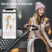 iBaby M2C WiFi Bebek Monitörü Kamera - FHD Ses 1080P thumbnail 2