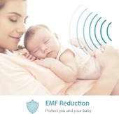 Moonybaby 5" HD Düşük EMF Kablosuz Bebek Monitörü, Kameralı ve Sesli thumbnail 2