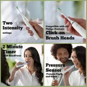 Philips Sonicare Elektrikli Diş Fırçası DiamondClean - Beyaz thumbnail 2