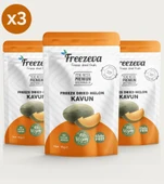 3'lü Paket Dondurularak Kurutulmuş Kavun (Freeze Dried Kavun) Freeze Dry Kavun Kurusu 3x15 gr thumbnail 1